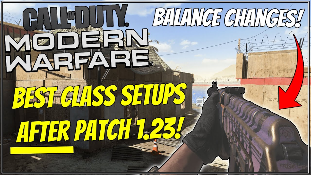 10 Best Class Setups AFTER Patch 1.23 In Modern Warfare Multiplayer! (Best Class Setup)