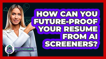 How Can You Future-proof Your Resume From AI Screeners? - Next LVL Programming