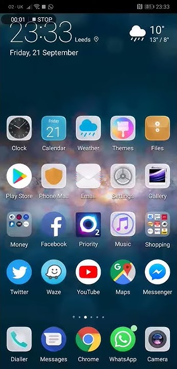 Huawei P20 Missed Call Notification
