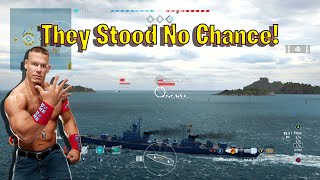 Using Invisibility to Counter Destroyers! (World of Warships Legends)