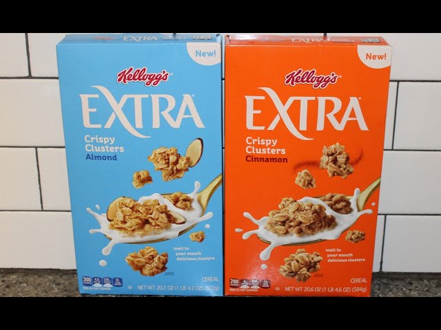 Kellogg's Extra Crispy Clusters Cereal: Almond & Cinnamon Review