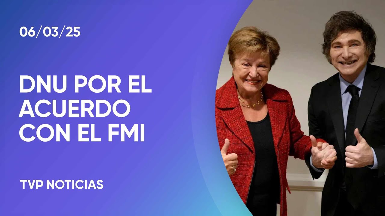 El Gobierno anunció que emitirá un DNU por el acuerdo con el FMI - YouTube