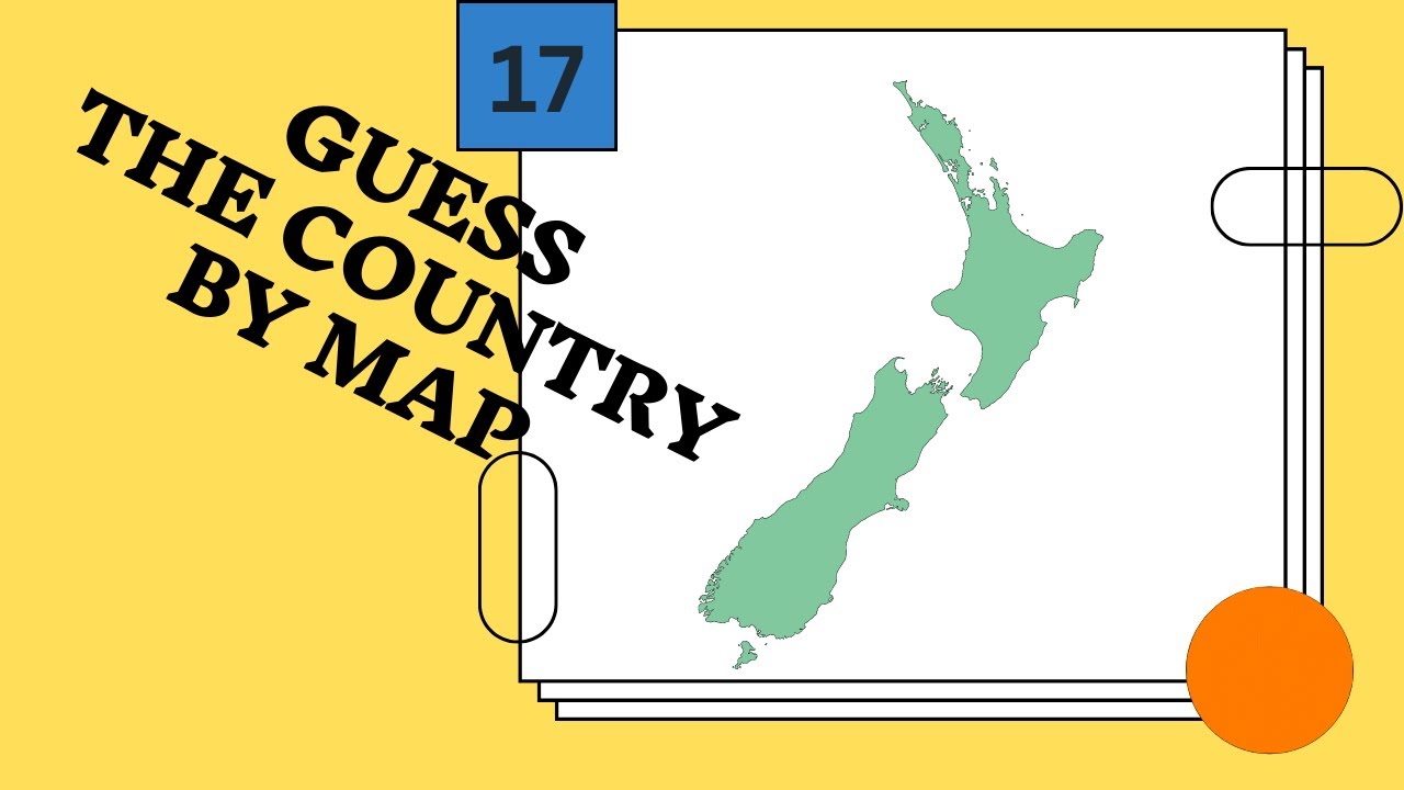 guess the country on the map geography quiz challenge - YouTube