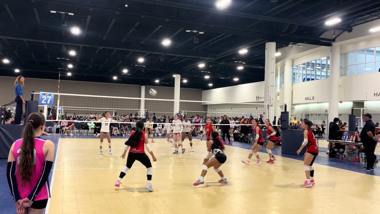 Game 1 Nona Volleyball Academy 14 Elite Gio Vs  Vipers Elite Set 2