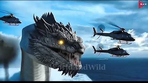Godzilla And Leviathan vs. Global Powers: Major Conflict With Military Forces। kids cartoon। cartoon