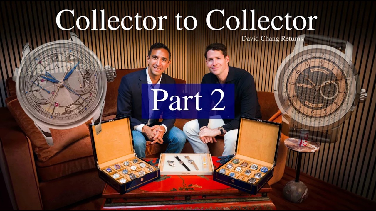 Collector to Collector: David Chang Returns! Part 2 - YouTube - Shreve Crump Low