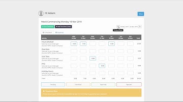 How a Candidate Adds time to a timesheet Units of Time Only