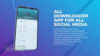All Downloader is for easily downloading social media photos and videos. screenshot 1