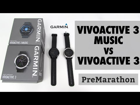 Garmin Vivoactive 3 Music vs Vivoactive 3