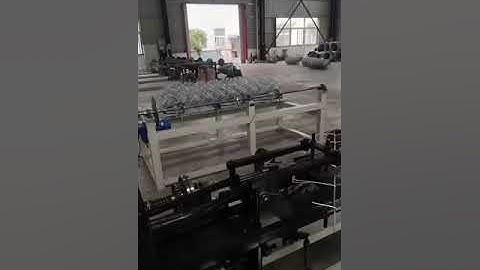 GST single wire full automatic diamond wire mesh chain link fence making machine