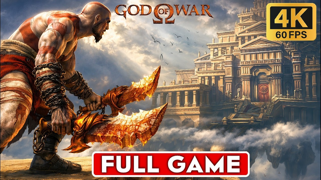 God of War 1 - Full Gameplay Walkthrough [Remastered] 4K 60FPS - YouTube