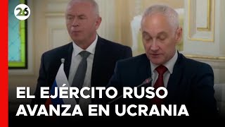 Rusia afirma que sus fuerzas avanzan en todas las direcciones tácticas en Ucrania