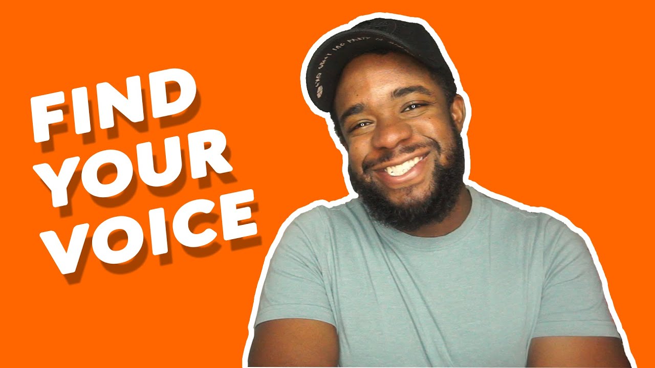 How to Find Your Voice - YouTube