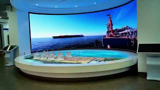 Oil Refinery Process Demonstration Scale Model 