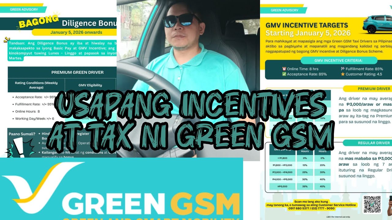 USAPANG INCENTIVES AT TAX NI GREEN GSM.