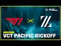 T1 vs ZETA // VCT Pacific Day 3 Match 3 Highlights