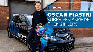 Oscar Piastri Surprises Aspiring F1 Engineers | HP Tuners X F1 in Schools