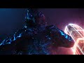 Godzilla drills into the Hollow Earth (No background music) - Godzilla vs Kong