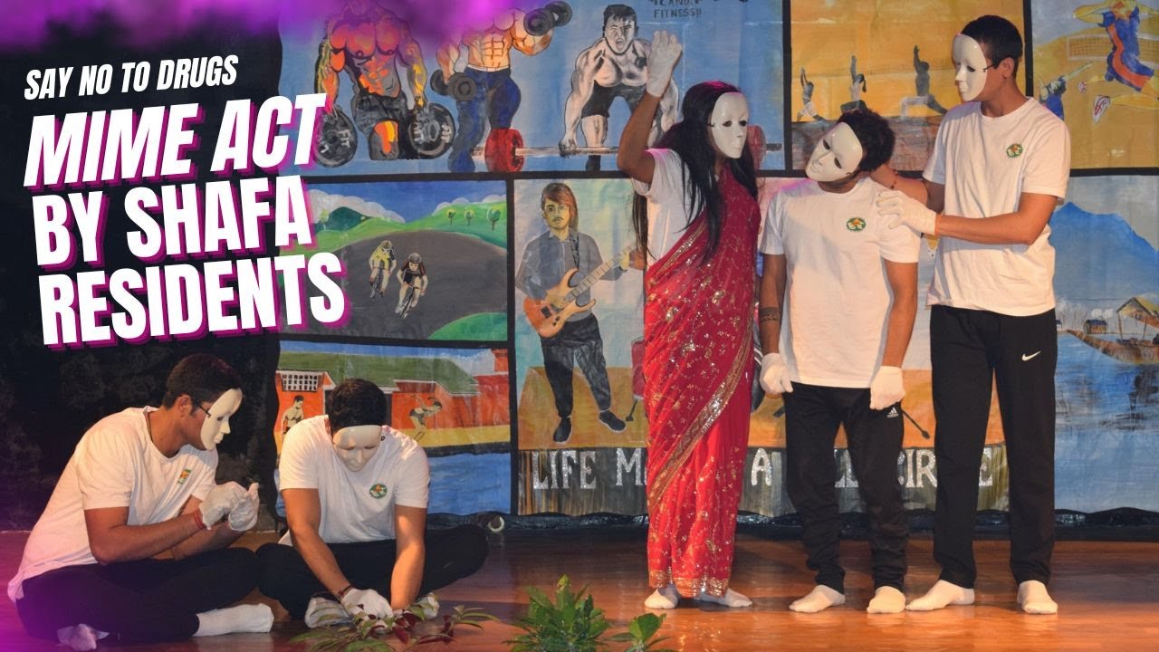 MIME on Drug Abuse | SAY NO to Drugs and YES TO LIFE | Shafa Foundation Day 2022