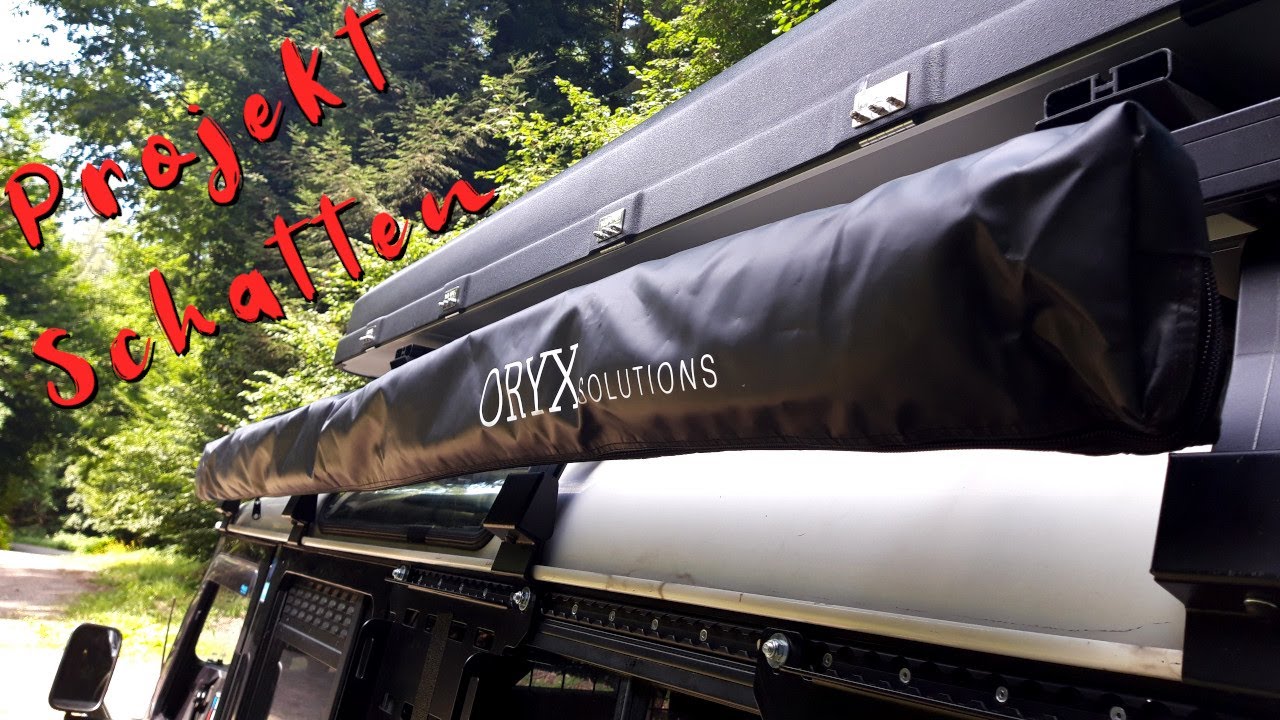 ''Shadow'' unsere Markise kommt an den Defender