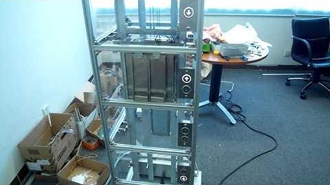 Elevator model was built by Rambo Fei ；FUJIZY Elevator