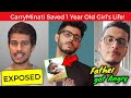 CarryMinati Saved 1 Year Old Girl's Life, Dhruv Rathee Exposed, Triggered Insaan's Father Angry