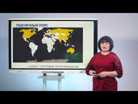 10 класс. География. Растениеводство