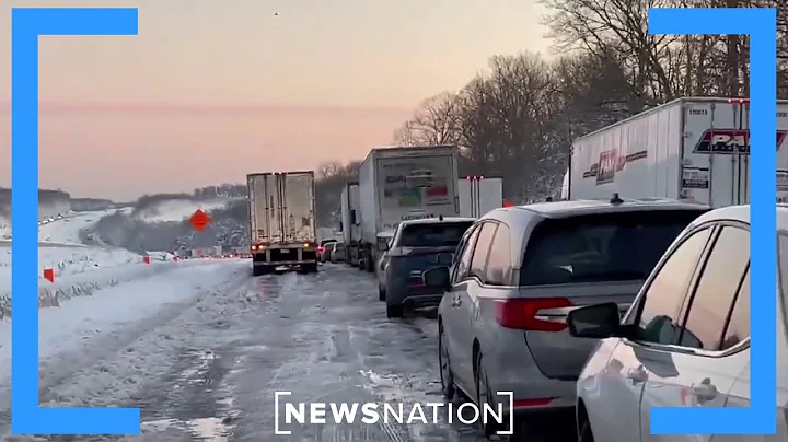 Driver stuck for over 15 hours with kids in traffi...