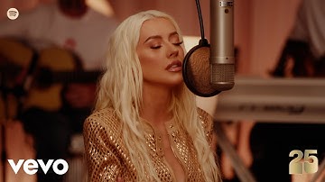 Christina Aguilera - Obvious (Live - Spotify Anniversaries Version)
