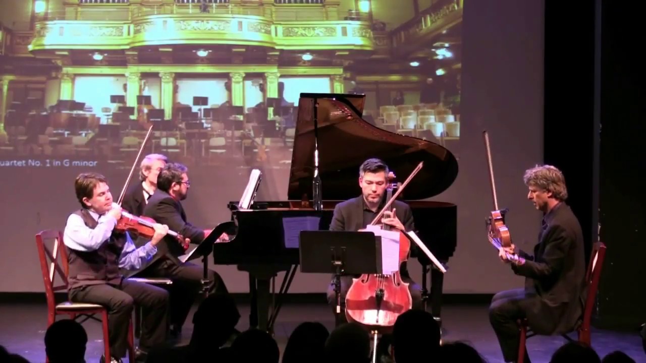 Brahms Piano Quartet in G Minor (Media clip) National Chamber Ensemble