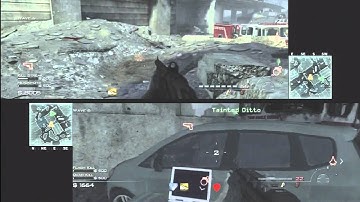 Our first attempt at Split Screen Survival Mode Part 1 (Camkoda and Sethry) (MW3 Survival/Gameplay)