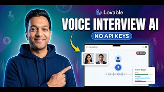 لقد قمت ببناء تطبيق محاكاة مقابلة عمل حقيقية باستخدام ذكاء اصطناعي رائع (صوت + تقرير ملاحظات) screenshot 5