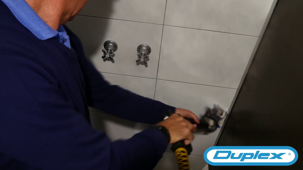 Bathroom Cleaning With Duplex Machines