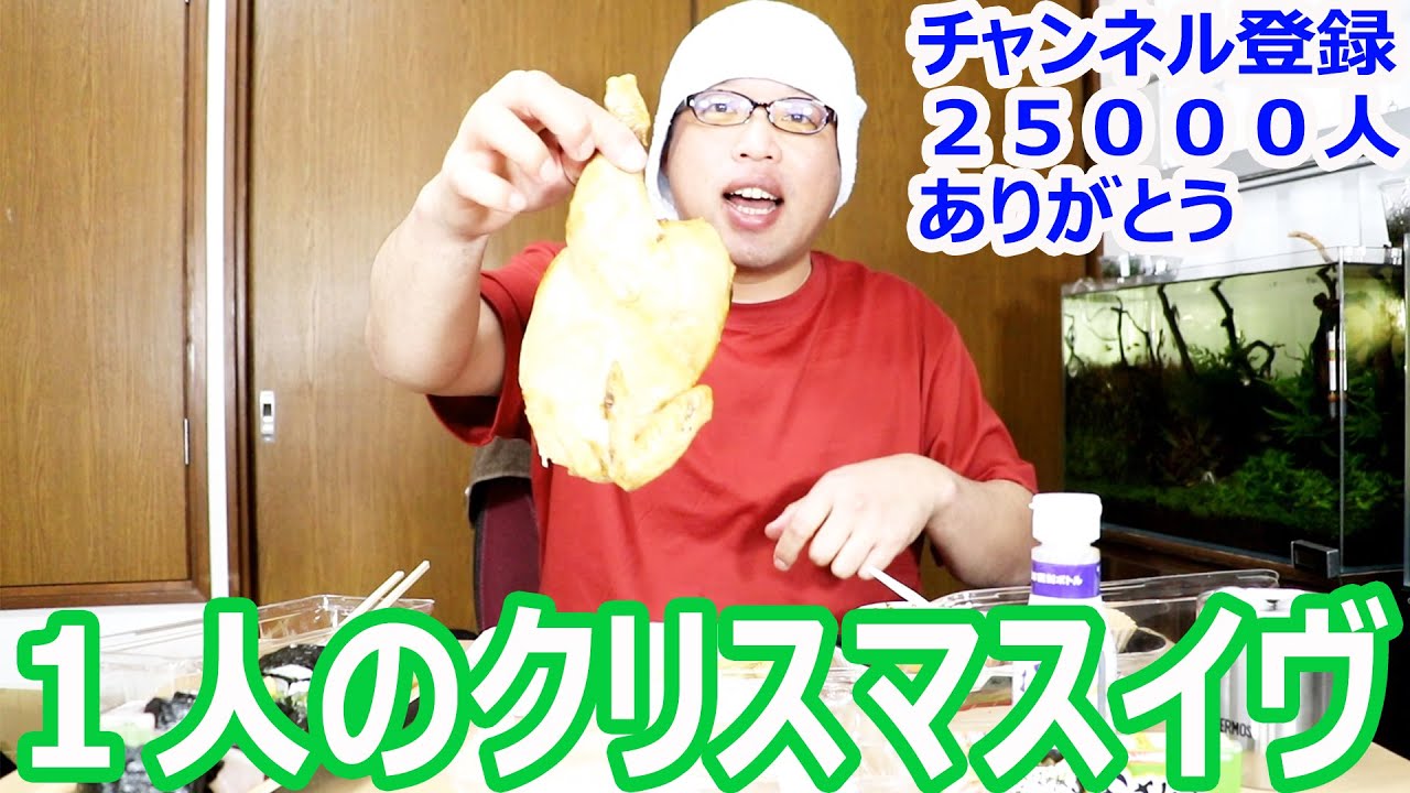チャンネル登録２５０００人ありがとう！　　ぼっちのクリスマス