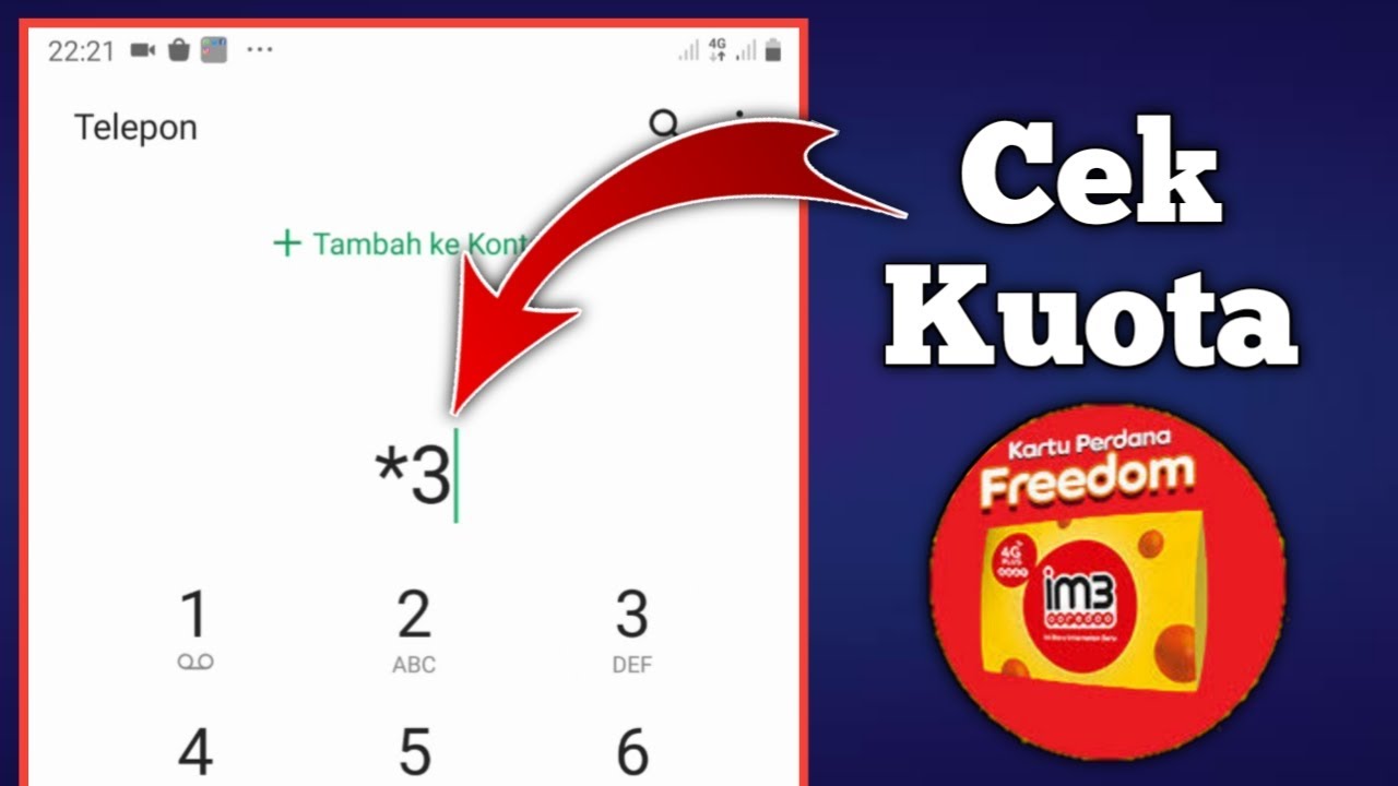 Cara Cek Kuota Indosat - YouTube