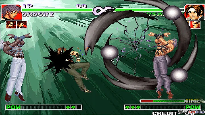 The King Of Fighter 97 - Hack Special Orochi Zero Boss Power - DayDayNews