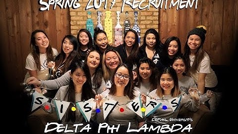 DePaul Delta Phi Lambda - Spring 2017 Recruitment
