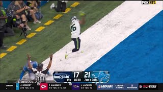 Celebrity Geno Smith to Tyler Lockett Touchdown | Seattle Seahawks vs Detroit Lions | NFL 2023 Profile