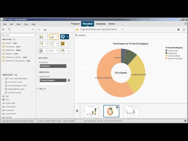 Create a time hierarchy: SAP Lumira 1.17