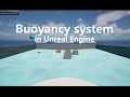 A Kinematic &amp; Physics-based Buoyancy System in Unreal Engine