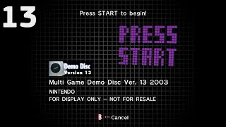 GameCube Trailers - Interactive Multi Game Demo Disc 13 - 2003