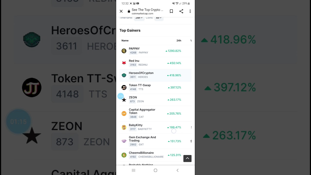 How to find possible gems 💎 on coin market cap and steps you can take to verify!