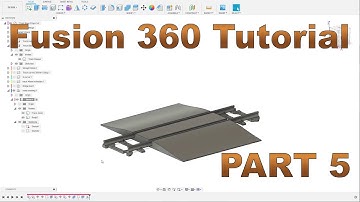OS Railway Track Tutorial Fusion 360 Part 5 of 5