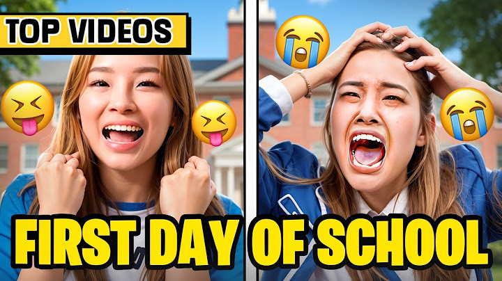 TYPES OF STUDENTS ON THE FIRST DAY OF SCHOOL | JianHao Tan