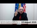 Emisiunea „În direct cu Sergiu Mocanu” din 12 august2020