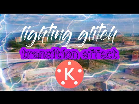 lighting glitch transition effect made with kinemastar😮. best transition effect