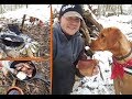 FRICTION FIRE BREAKFAST - IN THE SNOW WITH MY DOG!
