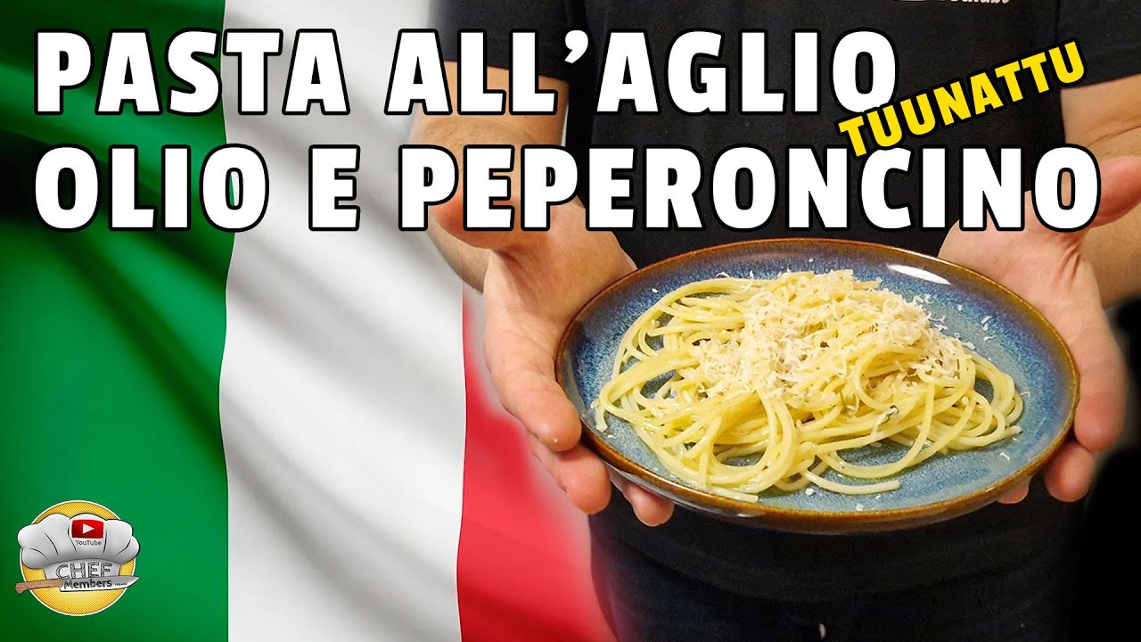 PARAS SPAGETTIRESEPTI - PASTA ALL’AGLIO, OLIO E PEPERONCINO