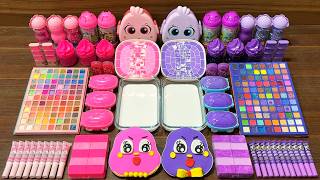 Slime Mixing With Balloon Characters: Glossy Pops And Soft ASMR #234 screenshot 2