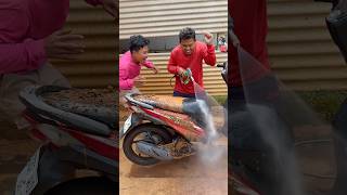 Palestine ignored by motorcycle wash 🥹💔🇵🇸❤️